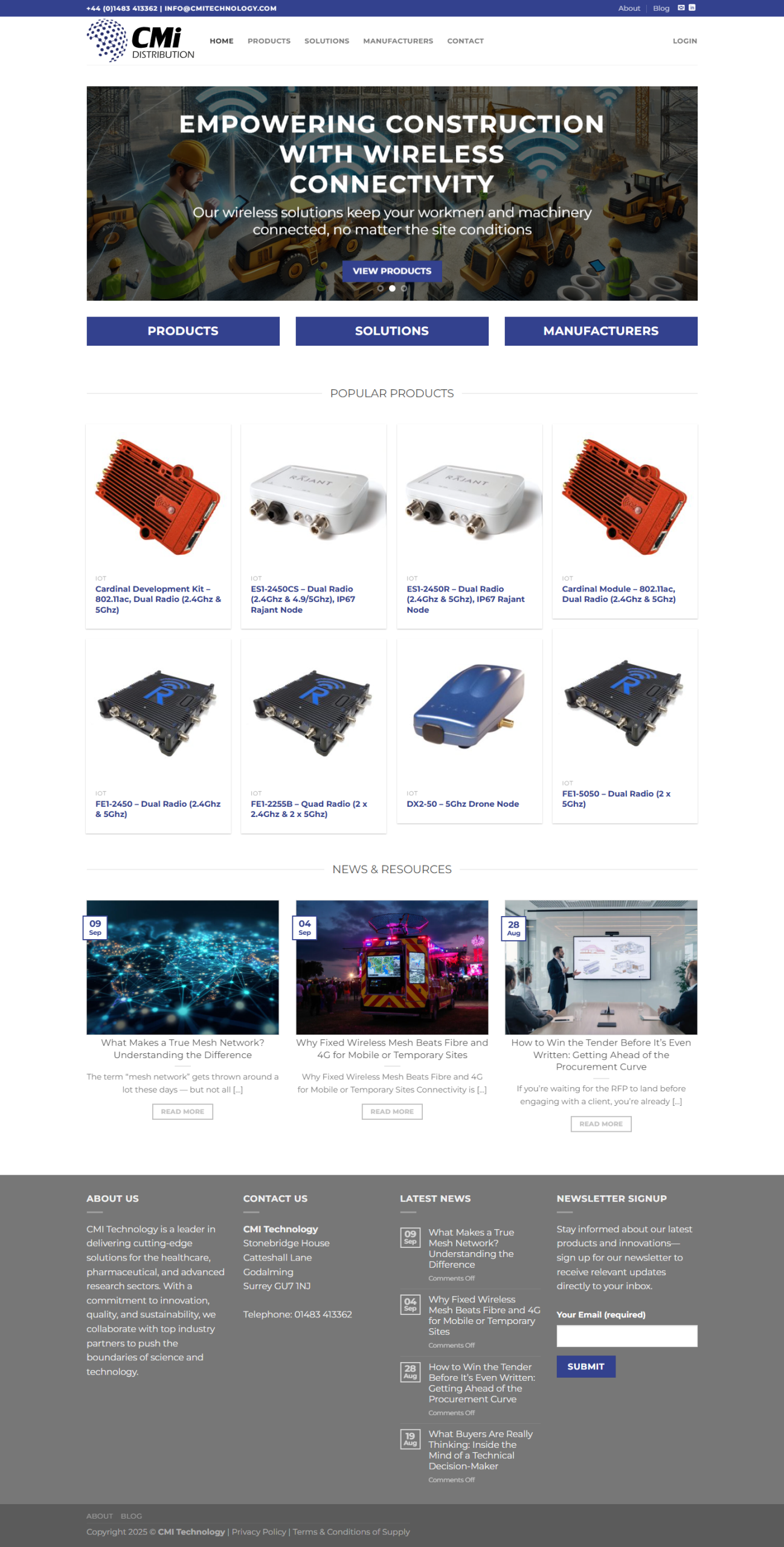 cmi-technology-website